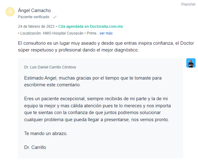Paciente cuenta su experiencia posterior a una circuncisión laser