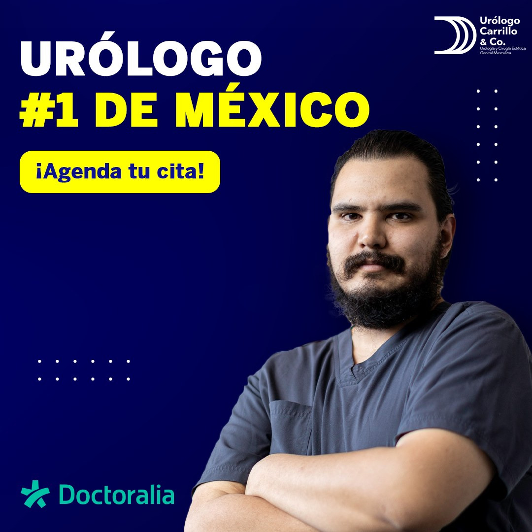 El Dr. Daniel Carrillo es el urólogo mejor valorado del pais, según google y doctoralia 