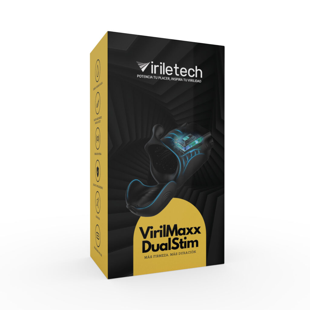 Virilmaxx dualstim, caja mostrando el producto