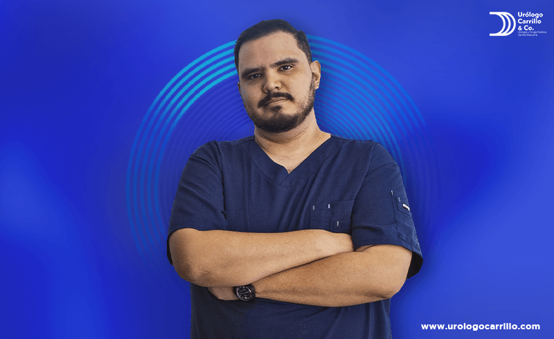 Dr Daniel Carrillo, médico especialista en urología