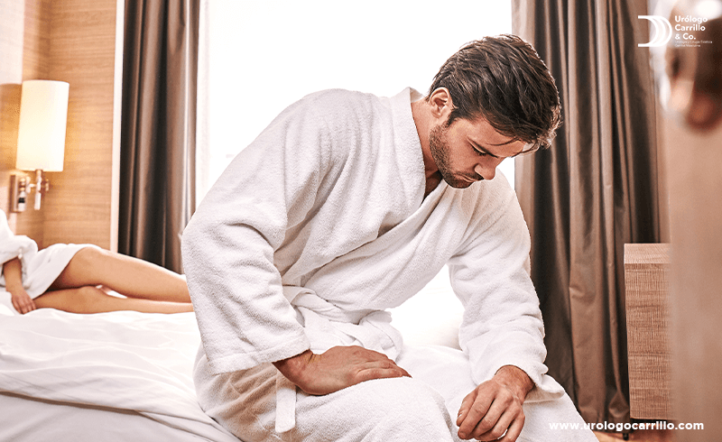 En los hombres, el liquen escleroso puede resultar en relaciones sexuales dolorosas